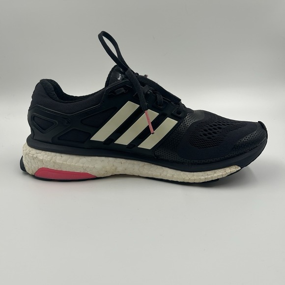 Adidas Womens Energy Boost 2.0 M29744 Black Running Shoes Sneakers Size 9.5 - Picture 2 of 9